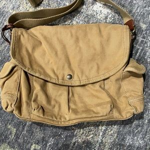 FOSSIL Canvas Messenger Bag